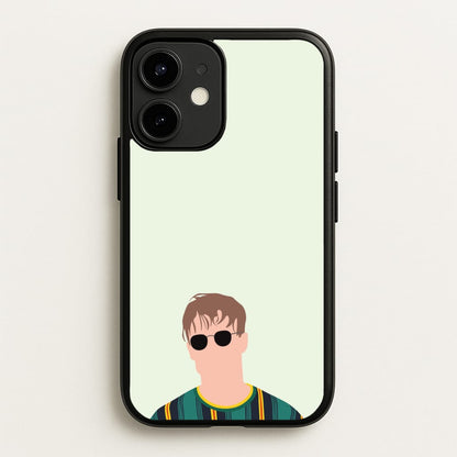 Glasses - Fender  - Sam Fender Phone Case for iPhone 12 / 12 Pro