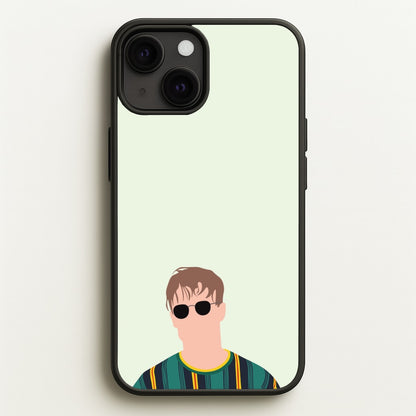 Glasses - Fender  - Sam Fender Phone Case for iPhone 13