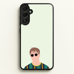 Glasses - Fender  - Sam Fender Phone Case for Galaxy A34