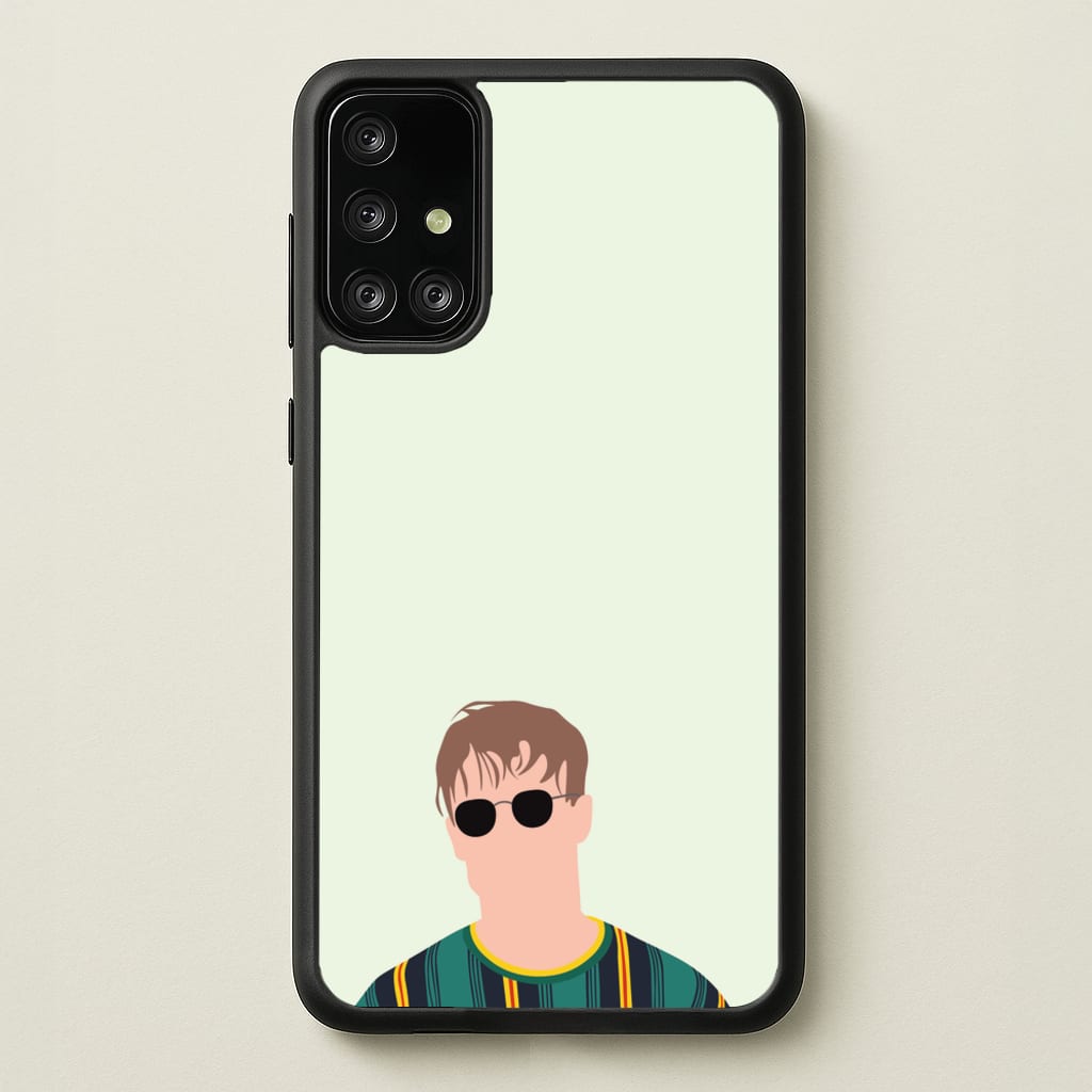 Glasses - Fender  - Sam Fender Phone Case for Galaxy A71