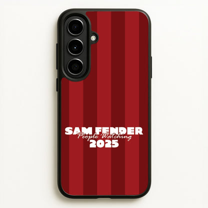 Stripes People Watching 2025  - Sam Fender Phone Case for Galaxy A56
