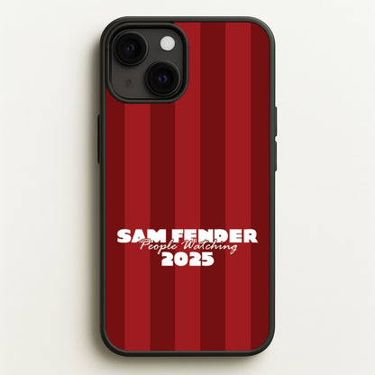 Stripes People Watching 2025  - Sam Fender Phone Case for iPhone 13 Mini
