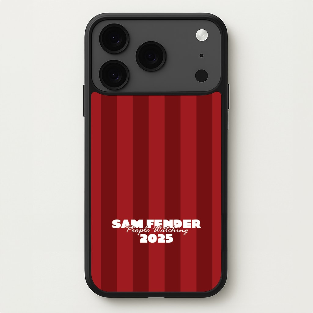 Stripes People Watching 2025 Phone Case for iPhone 17 Pro