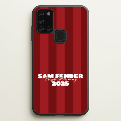 Stripes People Watching 2025  - Sam Fender Phone Case for Galaxy A21s