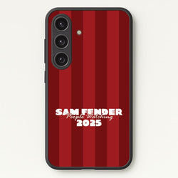 Stripes People Watching 2025  - Sam Fender Phone Case for Galaxy S24
