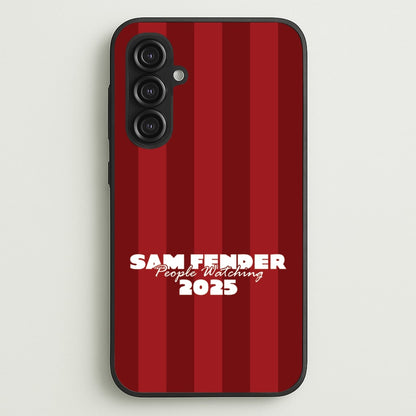 Stripes People Watching 2025  - Sam Fender Phone Case for Galaxy S23FE