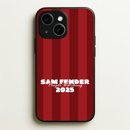 Stripes People Watching 2025  - Sam Fender Phone Case for iPhone 14 Plus