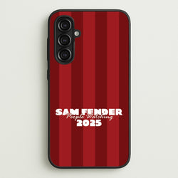 Stripes People Watching 2025  - Sam Fender Phone Case for Galaxy A16