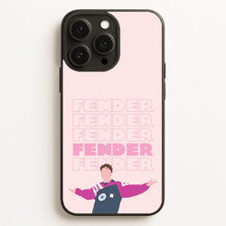 Fender Pink Sports Jersey  - Sam Fender Phone Case for iPhone 16 Pro Max