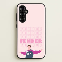 Fender Pink Sports Jersey  - Sam Fender Phone Case for Galaxy A54