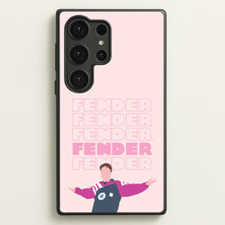 Fender Pink Sports Jersey  - Sam Fender Phone Case for Galaxy S25 Ultra