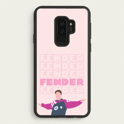 Fender Pink Sports Jersey  - Sam Fender Phone Case for Galaxy S9 Plus