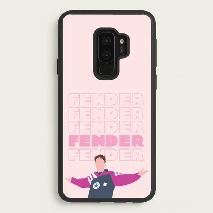 Fender Pink Sports Jersey  - Sam Fender Phone Case for Galaxy S9 Plus