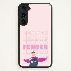 Fender Pink Sports Jersey  - Sam Fender Phone Case for Galaxy S23 Plus