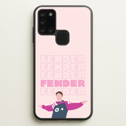 Fender Pink Sports Jersey  - Sam Fender Phone Case for Galaxy A21s