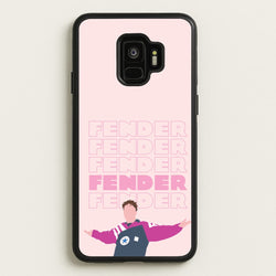 Fender Pink Sports Jersey  - Sam Fender Phone Case for Galaxy S9