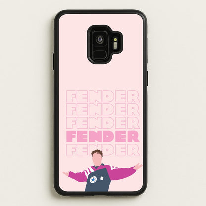 Fender Pink Sports Jersey  - Sam Fender Phone Case for Galaxy S9