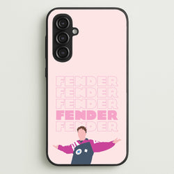 Fender Pink Sports Jersey  - Sam Fender Phone Case for Galaxy S23FE
