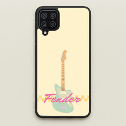 Blue Guitar Fender  - Sam Fender Phone Case for Galaxy A12