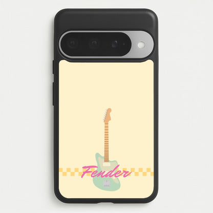 Blue Guitar Fender Phone Case for Google Pixel 10 Pro XL