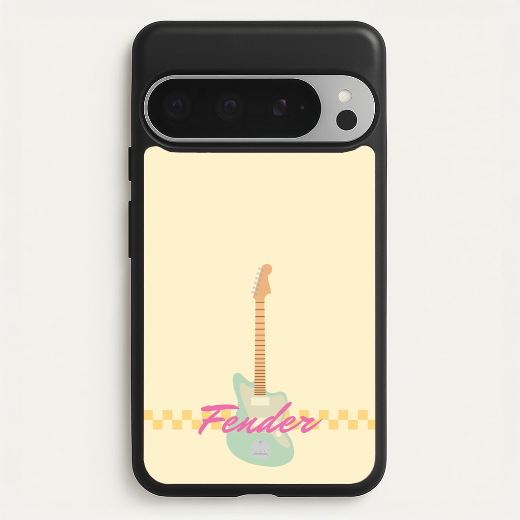 Blue Guitar Fender  - Sam Fender Phone Case for Google Pixel 9 Pro XL