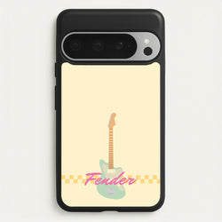 Blue Guitar Fender  - Sam Fender Phone Case for Google Pixel 9 Pro XL