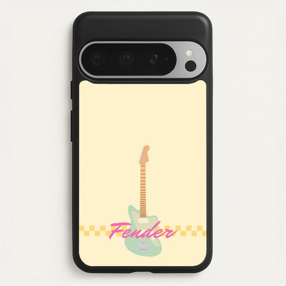 Blue Guitar Fender  - Sam Fender Phone Case for Google Pixel 9 Pro XL