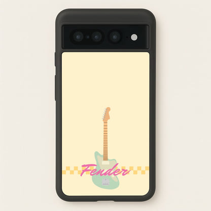 Blue Guitar Fender  - Sam Fender Phone Case for Google Pixel 7 Pro