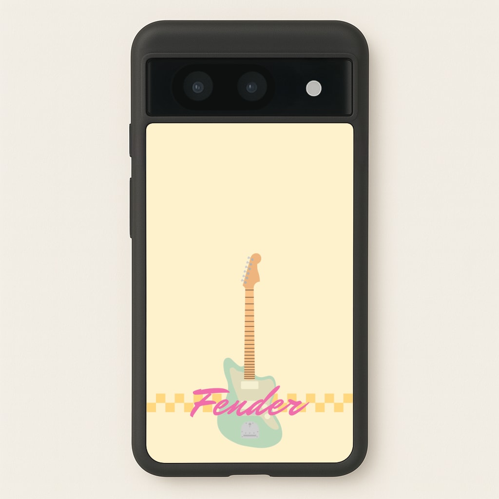Blue Guitar Fender  - Sam Fender Phone Case for Google Pixel 8a