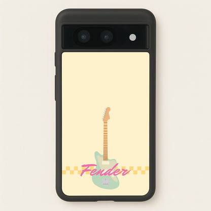 Blue Guitar Fender  - Sam Fender Phone Case for Google Pixel 8a