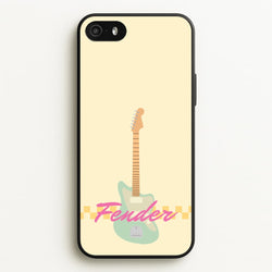 Blue Guitar Fender  - Sam Fender Phone Case for iPhone 5 / 5s / SE 2016