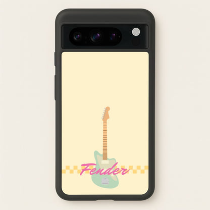 Blue Guitar Fender  - Sam Fender Phone Case for Google Pixel 8 Pro