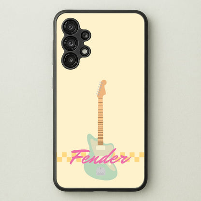 Blue Guitar Fender  - Sam Fender Phone Case for Galaxy A13