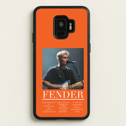 Fender Orange Song List  - Sam Fender Phone Case for Galaxy S9