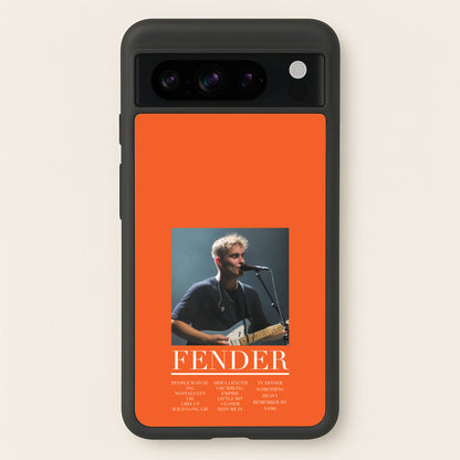 Fender Orange Song List  - Sam Fender Phone Case for Google Pixel 8 Pro