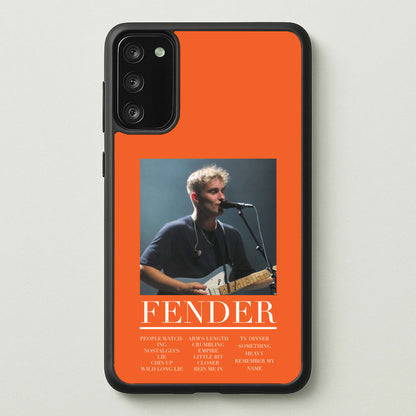 Fender Orange Song List  - Sam Fender Phone Case for Galaxy A41