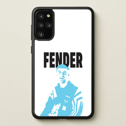 Fender Silhouette Blue  - Sam Fender Phone Case for Galaxy S20 Plus