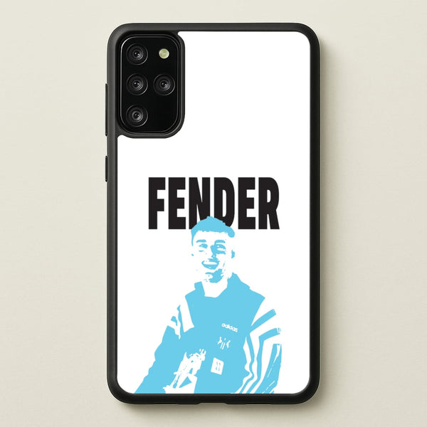 Fender Silhouette Blue  - Sam Fender Phone Case for Galaxy S20 Plus