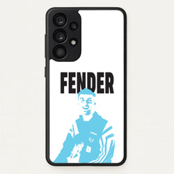 Fender Silhouette Blue  - Sam Fender Phone Case for Galaxy A33
