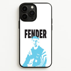 Fender Silhouette Blue  - Sam Fender Phone Case for iPhone 11 Pro