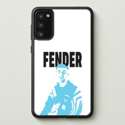 Fender Silhouette Blue  - Sam Fender Phone Case for Galaxy A41