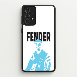 Fender Silhouette Blue  - Sam Fender Phone Case for Galaxy A52 / A52s