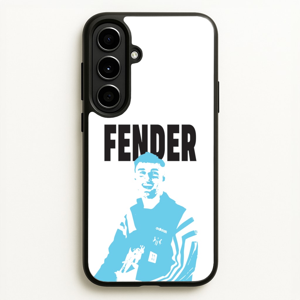 Fender Silhouette Blue  - Sam Fender Phone Case for Galaxy A56
