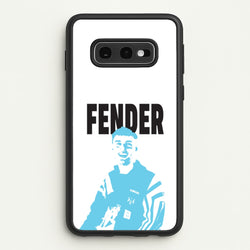 Fender Silhouette Blue  - Sam Fender Phone Case for Galaxy S10e