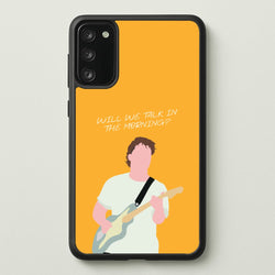 Will We Talk In The Morning Yellow  - Sam Fender Phone Case for Galaxy S20FE