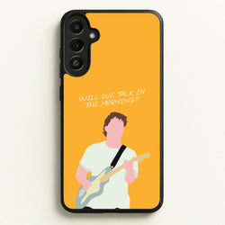 Will We Talk In The Morning Yellow  - Sam Fender Phone Case for Galaxy A36