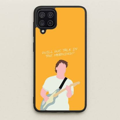 Will We Talk In The Morning Yellow  - Sam Fender Phone Case for Galaxy A12