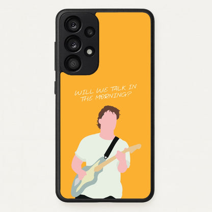 Will We Talk In The Morning Yellow  - Sam Fender Phone Case for Galaxy A53