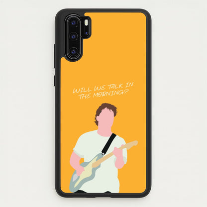Will We Talk In The Morning Yellow  - Sam Fender Phone Case for Huawei P30 Pro