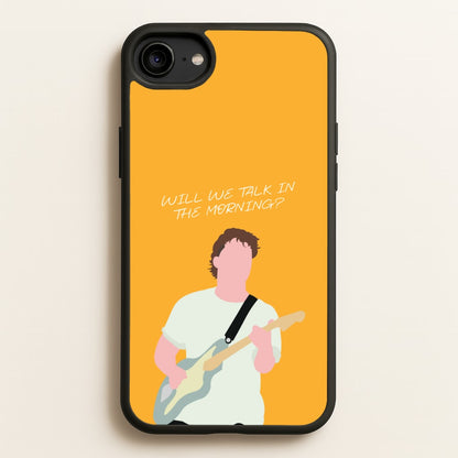Will We Talk In The Morning Yellow  - Sam Fender Phone Case for iPhone 6 / 7 / 8 / SE